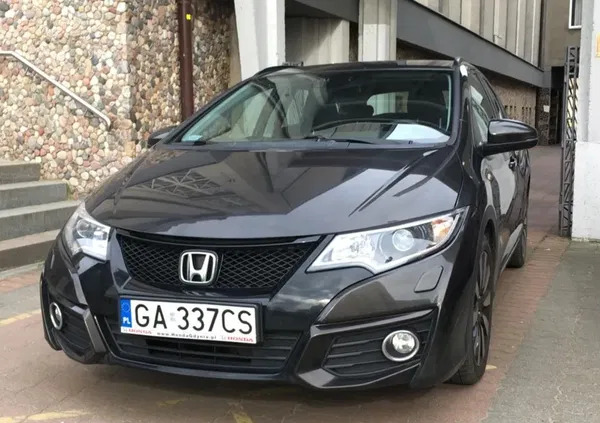 honda łódzkie Honda Civic cena 72900 przebieg: 58000, rok produkcji 2017 z Gdynia